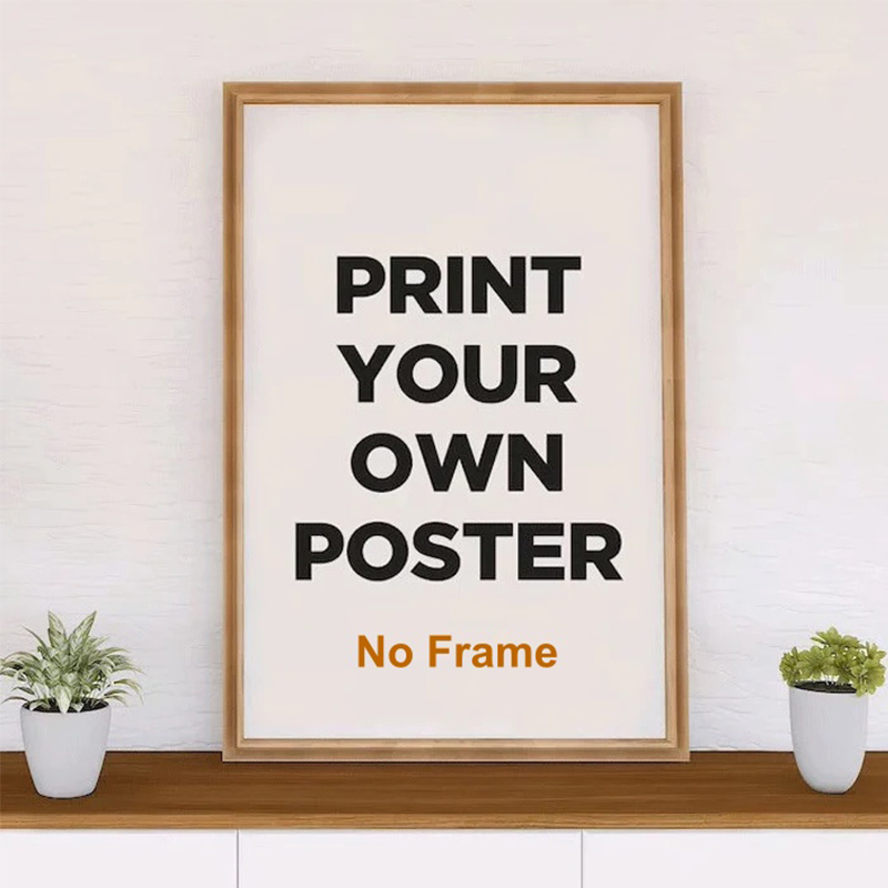 Personalized Name Box - 1pc Customized Portrait Landscape Poster Printing