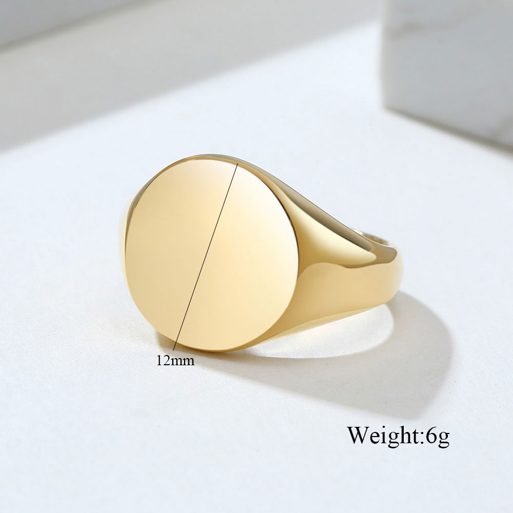 Personalised Initial Engrave C - Initial Ring Custom ulasan dan harga