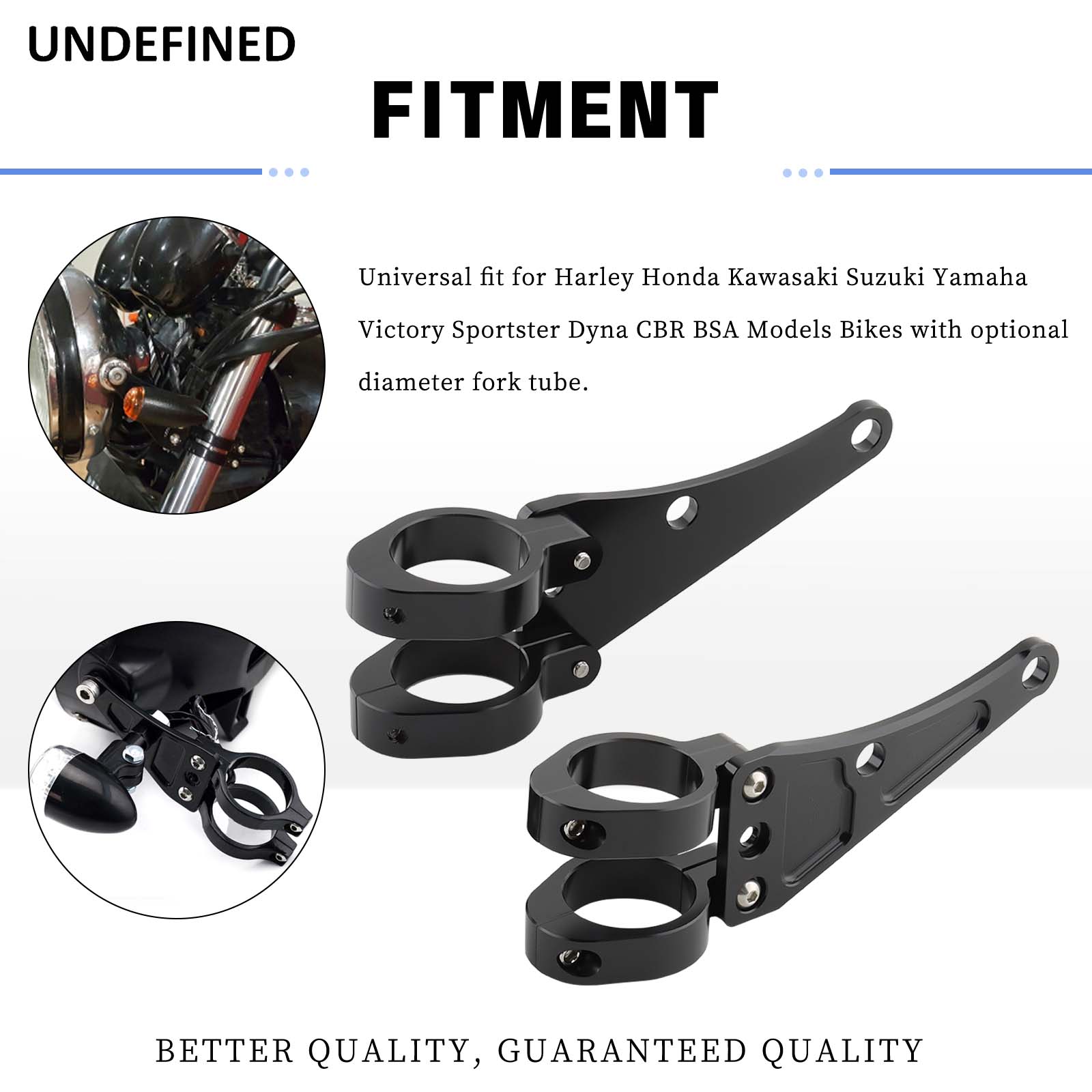 33mm-58mm Headlight Bracket Mo - Pet Portrait Custom ulasan dan harga