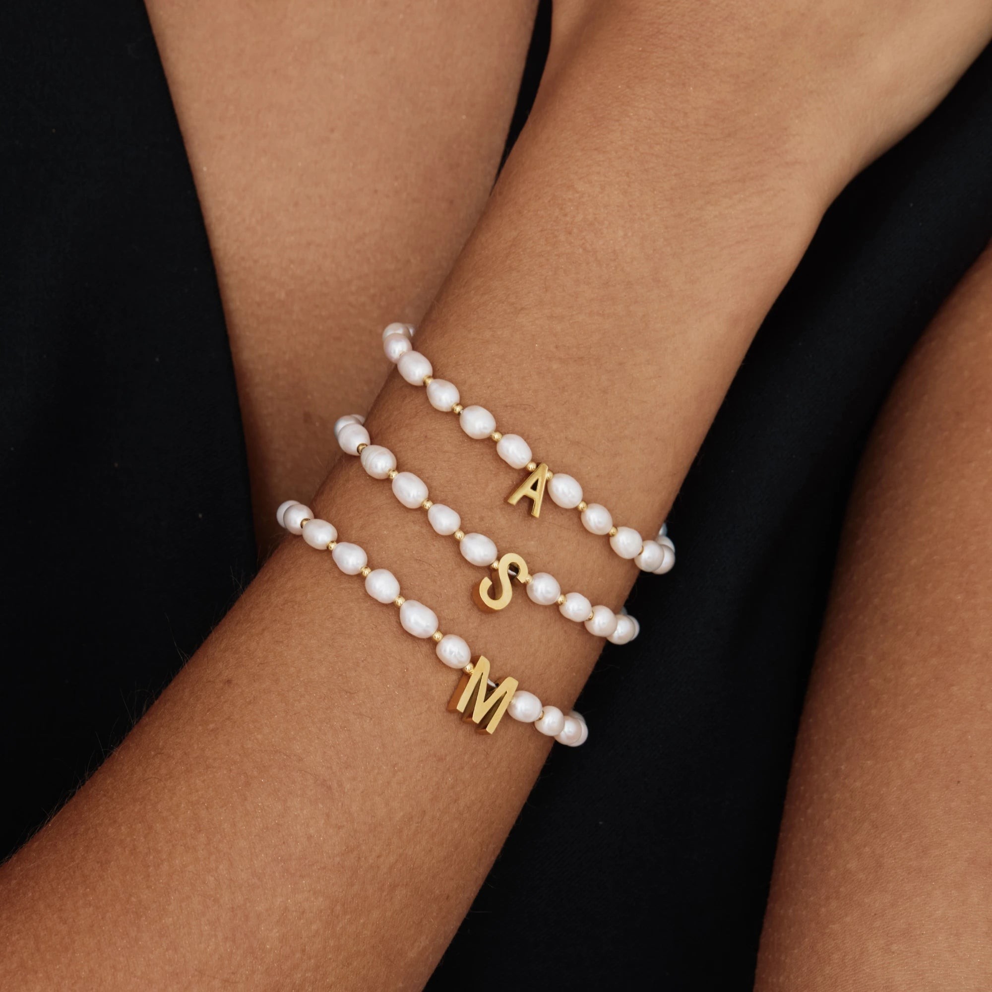 Custom PEARL INITIAL CHARM BRA - Initial Ring Custom ulasan dan harga