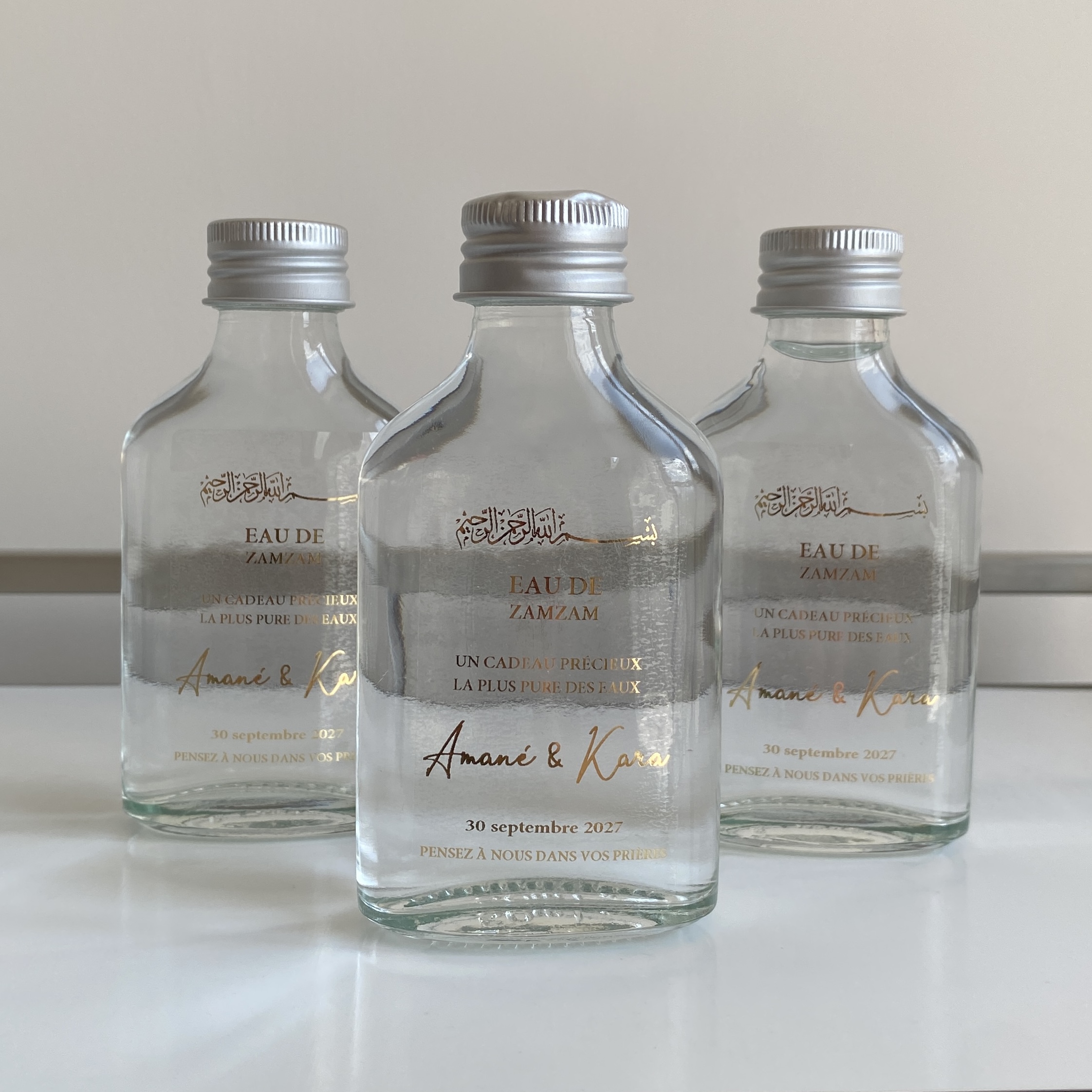 Personalized Wedding Label Zam - Personalised Candle Label ulasan dan harga