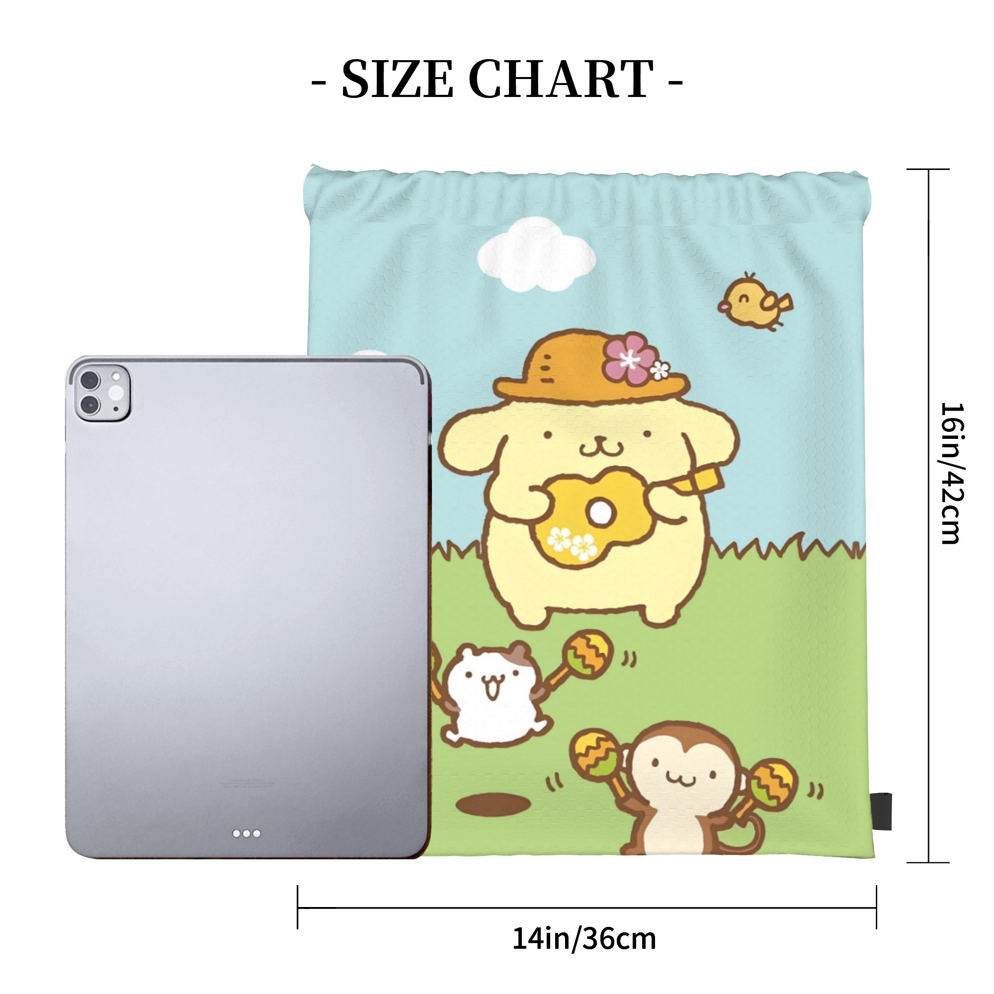 Custom P-Pompompurines Drawstr - Pet Portrait Custom ulasan dan harga