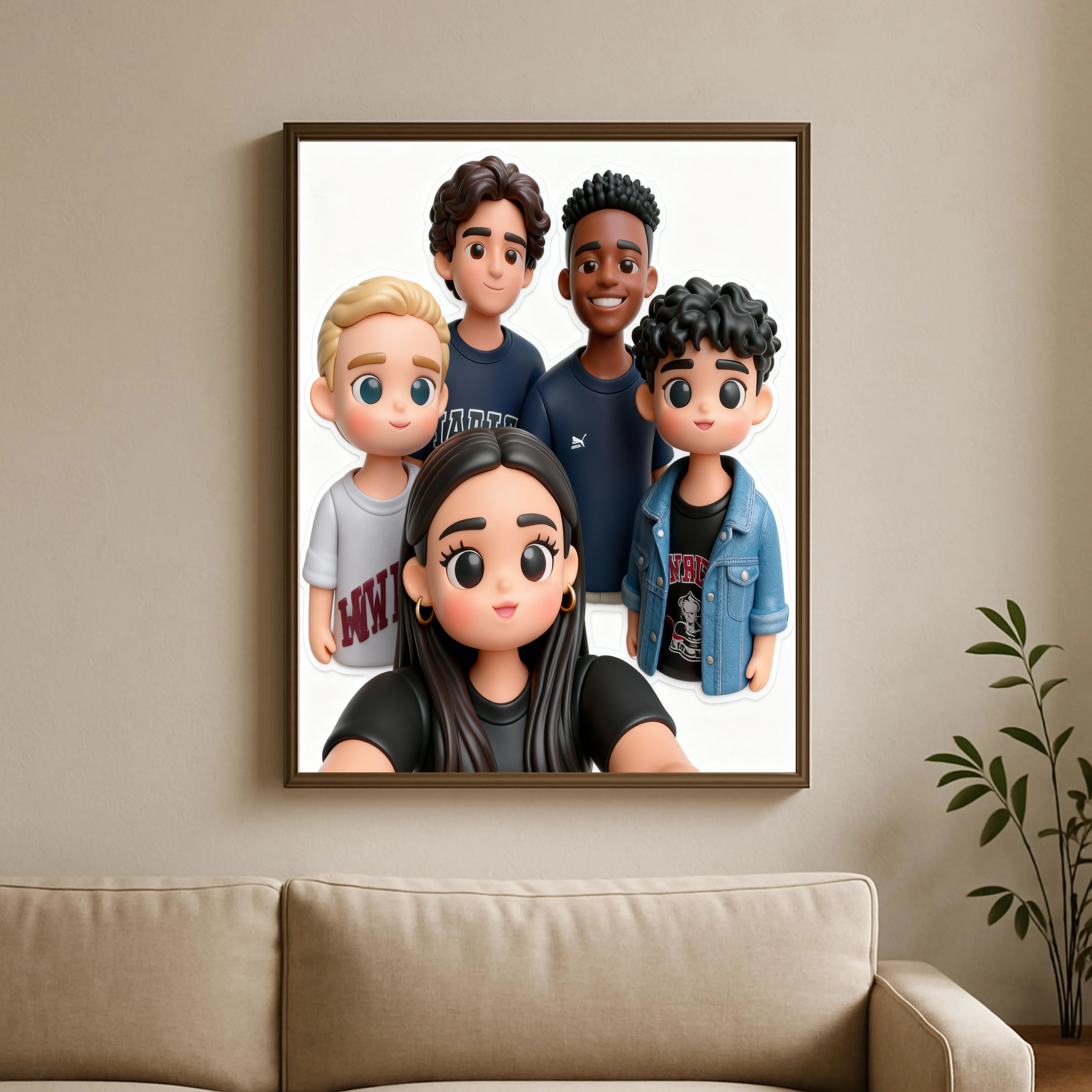 Personalized 3D Cartoon Charac - Custom Star Map ulasan dan harga