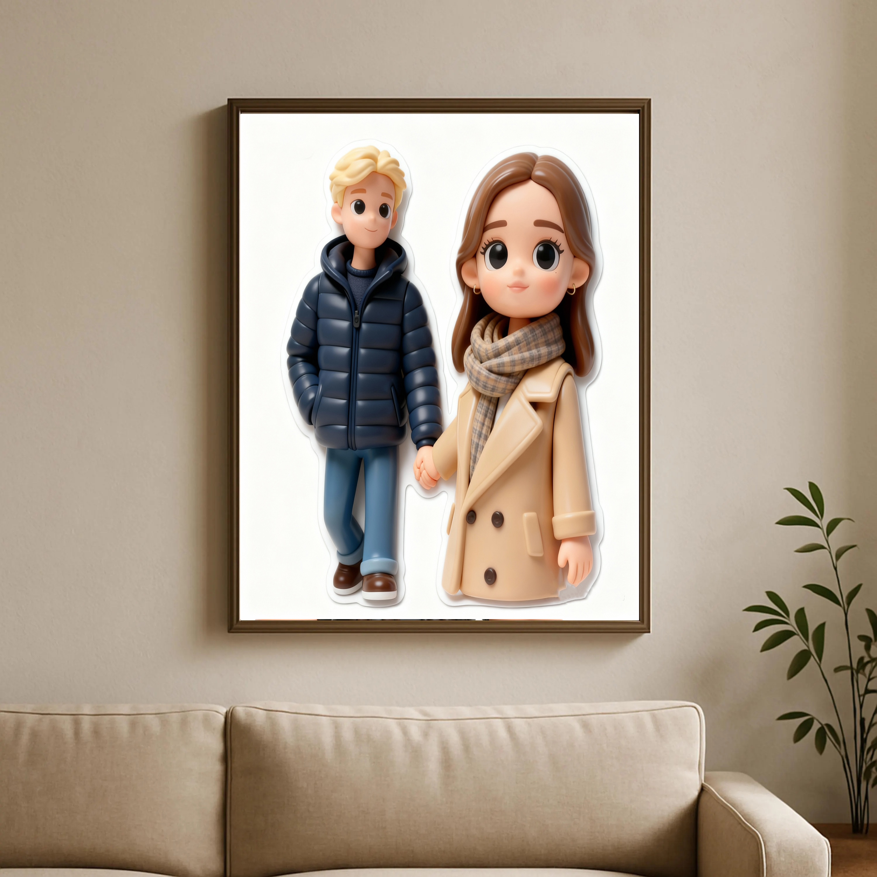Personalized 3D Cartoon Charac - Custom Star Map ulasan dan harga