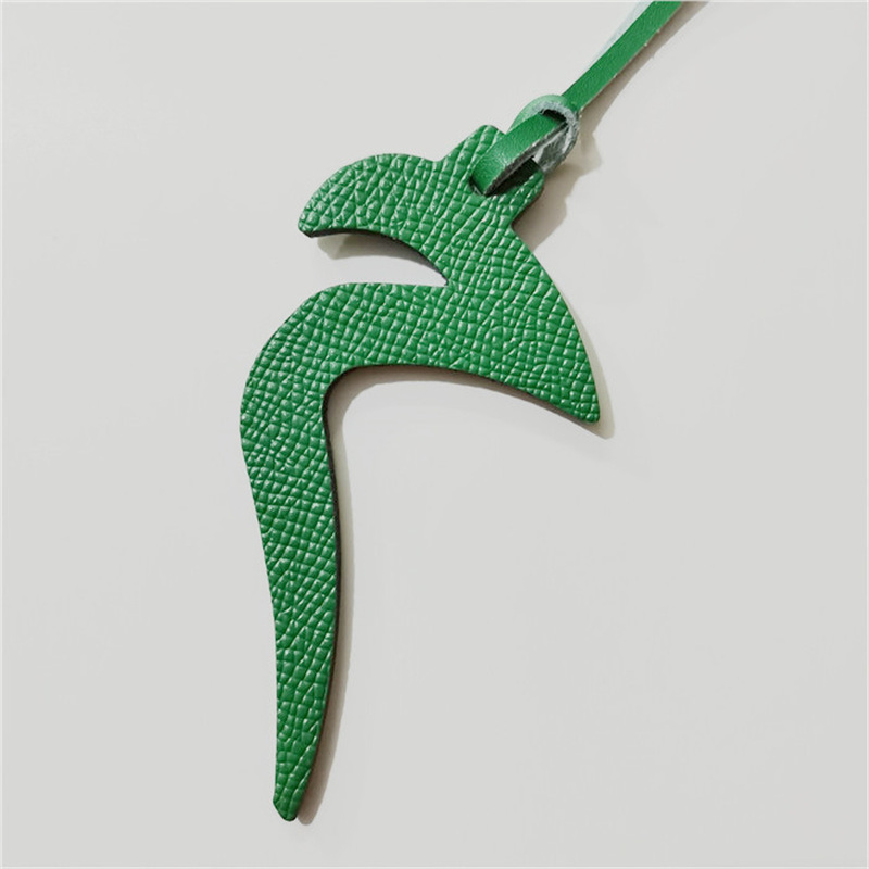HIGHREAL Custom Made Luxury Ge - Monogram Keychain Leather ulasan dan harga
