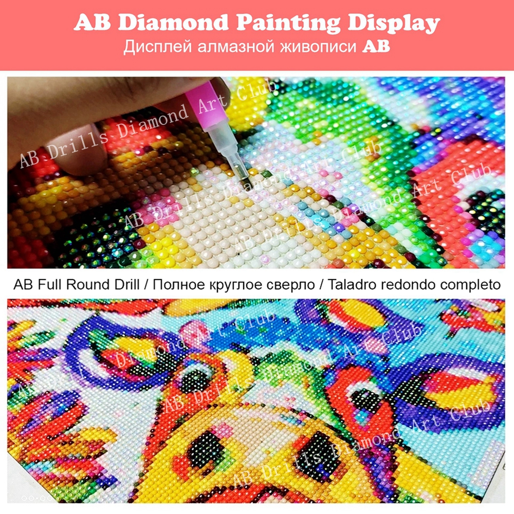 Genshin Impact 5D DIY AB Diamo - Photo Mosaic Print ulasan dan harga