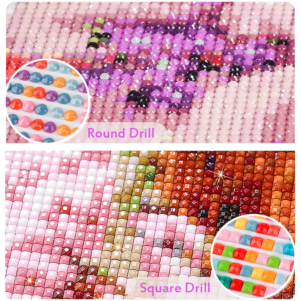 5D Diamond Painting Food Poste - Photo Mosaic Print ulasan dan harga