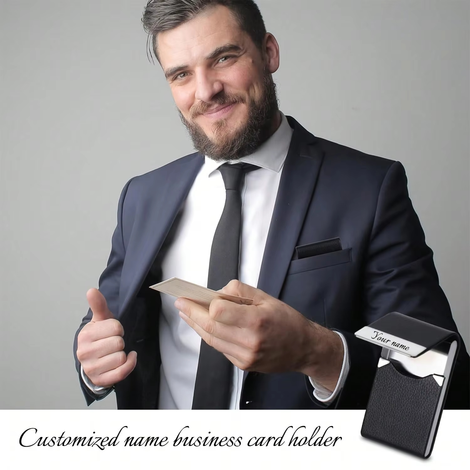 Personalized Business ID Card  - Personalized Name Box ulasan dan harga