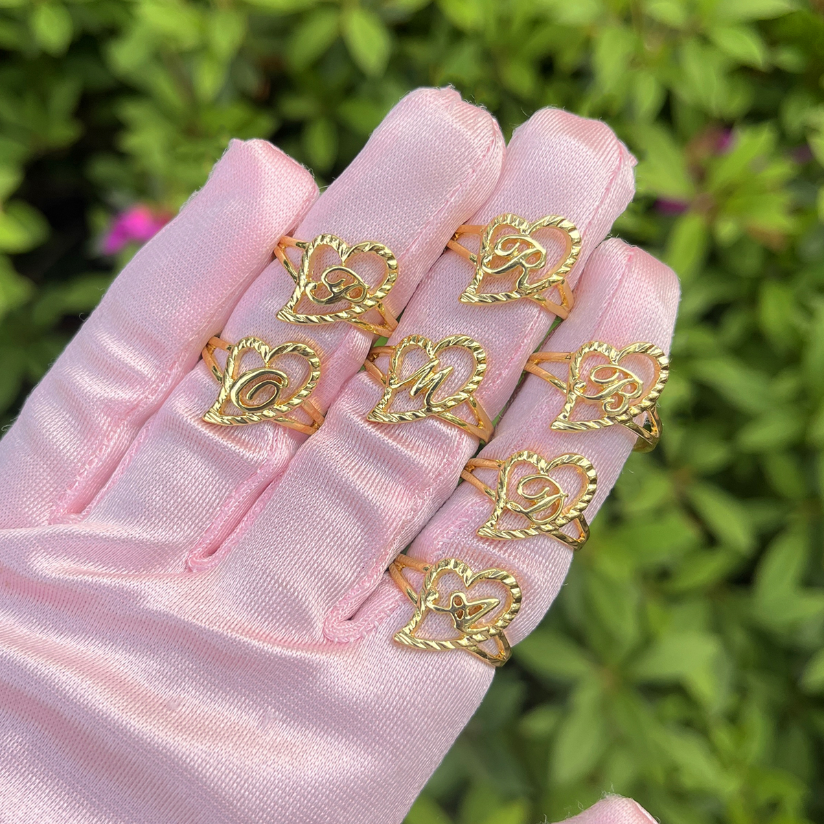 Wholesale Custom 26 Initials H - Initial Ring Custom ulasan dan harga