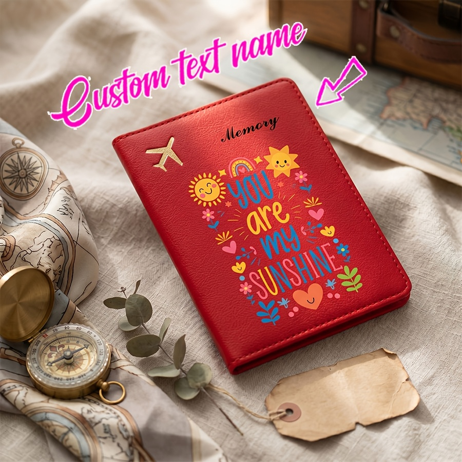 Custom rainbow sunshine passpo - Personalized Name Box ulasan dan harga